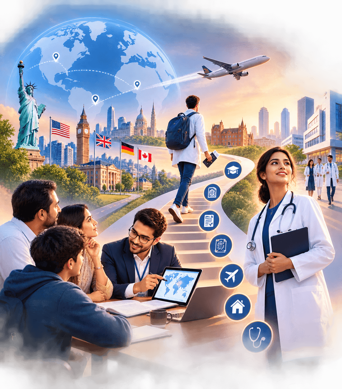 Medico Yatra guiding students and families
